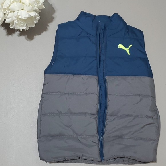 puma puffer vest